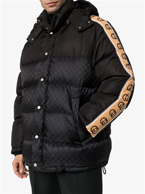 gucci coat men's puffer|gucci jacket kevin hart.